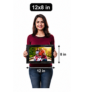 Frame Size option 12x8 in