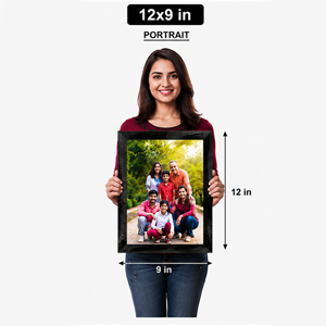 Frame Size option 9x12 in