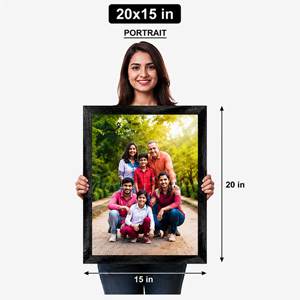 Frame Size option 20x15 in