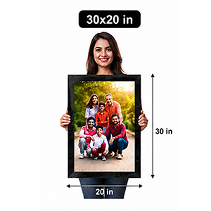 Frame Size option 30x20 in