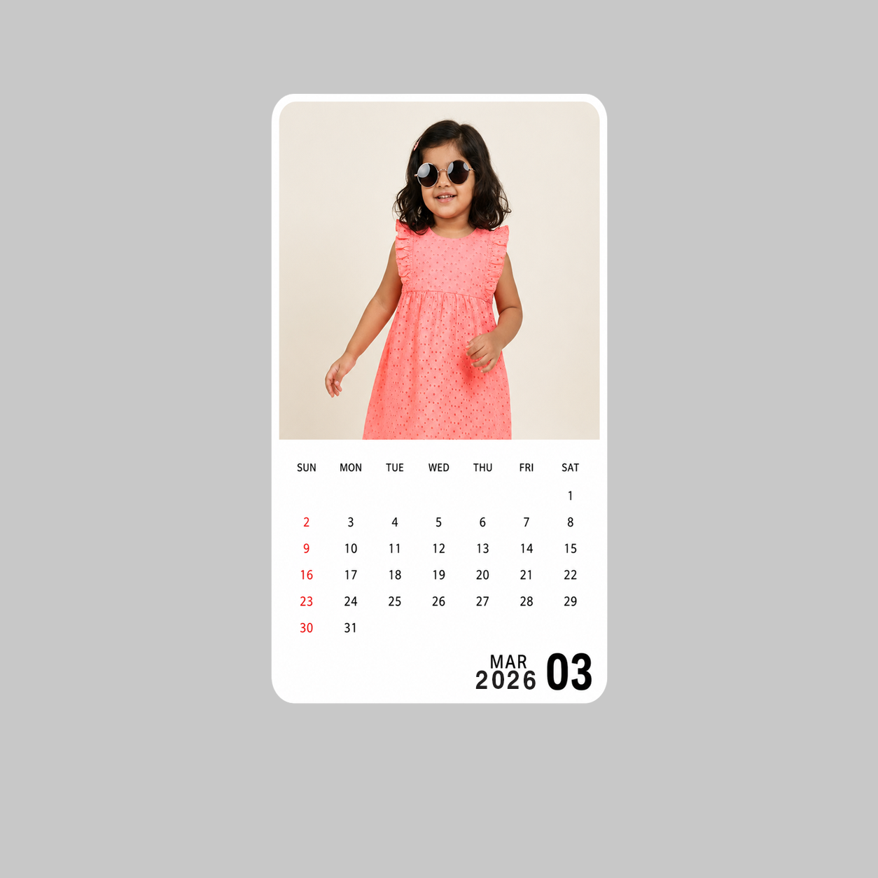 Orientation option Portrait