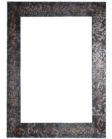 Frame Style option Crackle Black