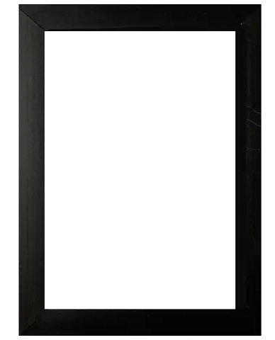 Frame Style option Plain Black